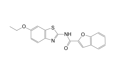 N-(6-ethoxy-1,3-benzothiazol-2-yl)-1-benzofuran-2-carboxamide