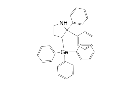 Pyrrolidine, 2,2-diphenyl-3-(triphenylgermyl)-