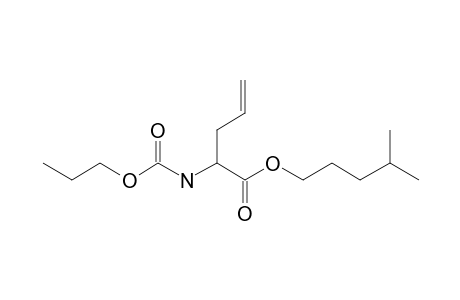 D-Allylglycine, N-propoxycarbonyl-, isohexyl ester