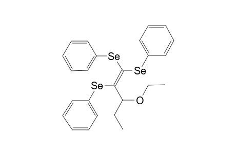 [1-[bis(phenylselanyl)methylene]-2-ethoxy-butyl]selanylbenzene