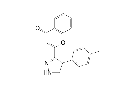 2-[4-(4-methylphenyl)-4,5-dihydro-1H-pyrazol-3-yl]-1-benzopyran-4-one