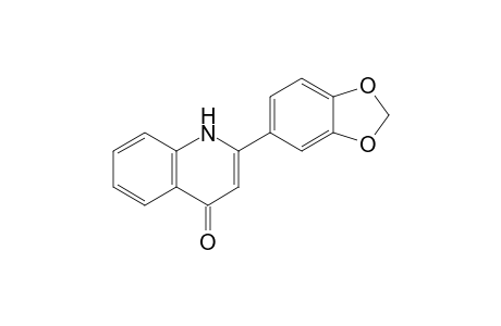 2-(1,3-benzodioxol-5-yl)-1H-quinolin-4-one