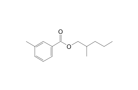 Benzoic acid, 3-methyl-, 2-methylpentyl ester