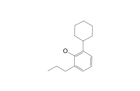 p-(2-Hydroxy-3-propylphenyl)cyclohexane