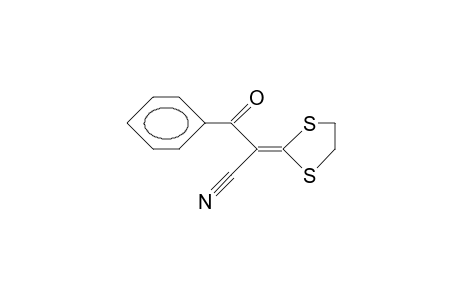 ALPHA-1,3-DITHIOLAN-2-YLIDENE-BETA-OXO-BENZENEPROPANENITRILE