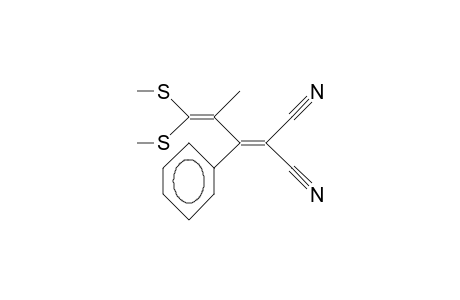 2-[2-methyl-3,3-bis(methylthio)-1-phenyl-prop-2-enylidene]malononitrile