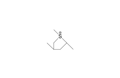 1,cis-2,cis-4-Trimethyl-tetrahydrothiophenium cation