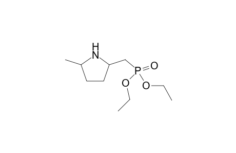 2-[(DIETHYLPHOSPHONO)-METHYL]-5-METHYL-2-PYRROLIDINE