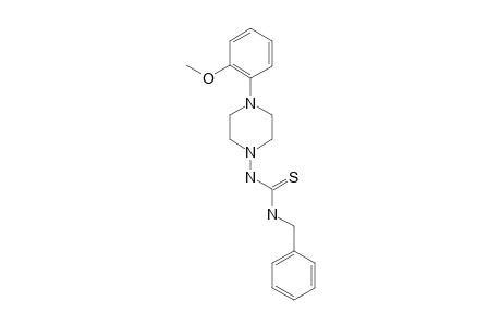 1-benzyl-3-[4-(o-methoxyphenyl)-1-piperazinyl]-2-thiourea
