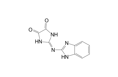 2-[(2-benzimidazolyl)imino]-4,5-imidazolidinedione