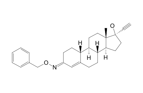 (ANTI)-17-BETA-HYDROXY-17-ALPHA-ETHYNYL-4-ESTREN-3-O-BENZYLOXIME