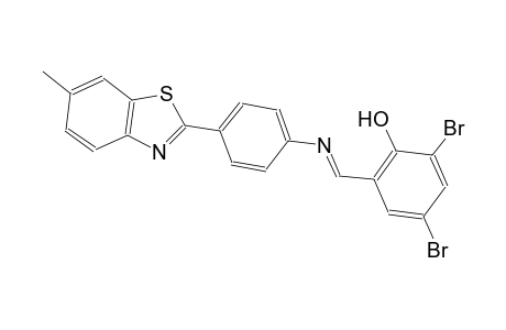 2-[4-(2-hydroxy-3,5-dibromobenzylideneamino)phenyl]-6-