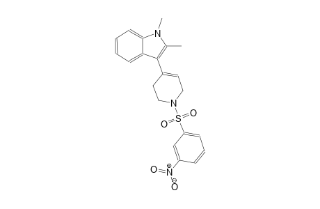 1H-indole, 1,2-dimethyl-3-[1,2,3,6-tetrahydro-1-[(3-nitrophenyl)sulfonyl]-4-pyridinyl]-