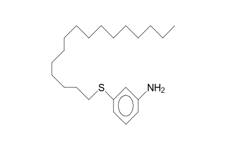 m-(hexadecylthio)aniline
