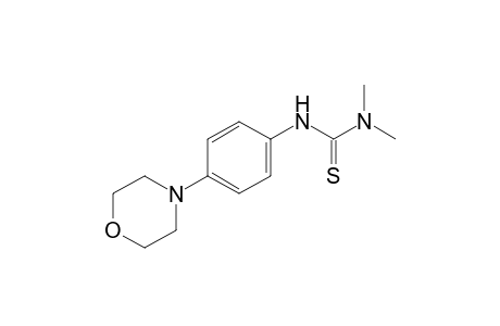 1,1-dimethyl-3-(p-morpholinophenyl)-2-thiourea