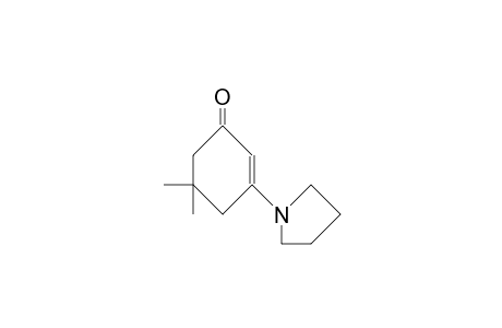 5,5-DIMETHYL-3-(1-PYRROLIDINYL)-2-CYCLOHEXEN-1-ON