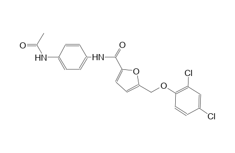 N-[4-(acetylamino)phenyl]-5-[(2,4-dichlorophenoxy)methyl]-2-furamide