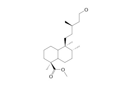 Methyl 15-hydroxy-ent-halim-5(10)-en-18-oate