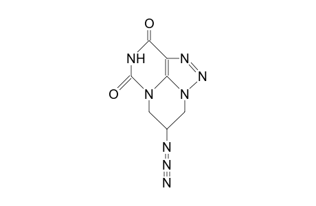 4-Azido-4,5-dihydro-1,2,2a,5a,7-penta-aza-acenap hthylene-6,8(3H,7H)-dione