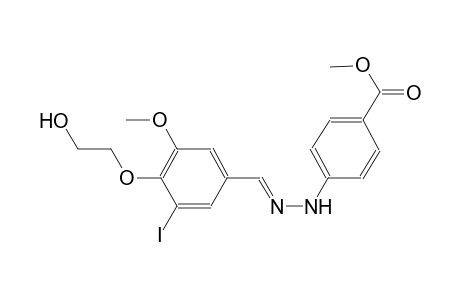 methyl 4-{(2E)-2-[4-(2-hydroxyethoxy)-3-iodo-5-methoxybenzylidene]hydrazino}benzoate