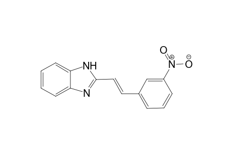 2-[(E)-2-(3-nitrophenyl)ethenyl]-1H-benzimidazole