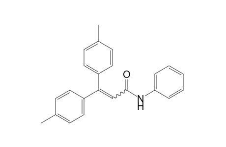 3,3-di-p-tolylacrylanilide