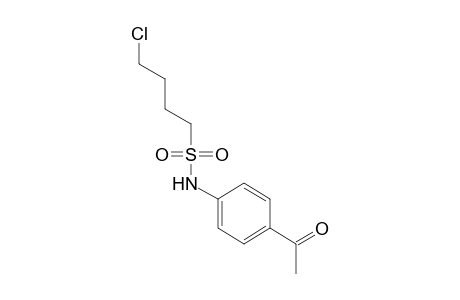 4'-acetyl-4-chloro-1-butanesulfonanilide