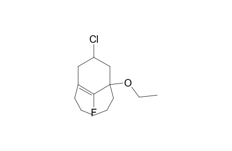 9-Chloro-7-ethoxy-11-fluorobicyclo[5.3.1]undec-1(11)-ene
