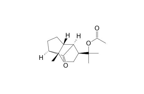 1,4-Methano-1H-inden-8-one, 5-[1-(acetyloxy)-1-methylethyl]octahydro-7a-methyl-, (1.alpha.,3a.beta.,4.alpha.,5.beta.,7a.beta.)-(.+-.)-