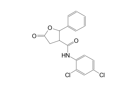 N-(2,4-dichlorophenyl)-5-oxo-2-phenyltetrahydro-3-furancarboxamide