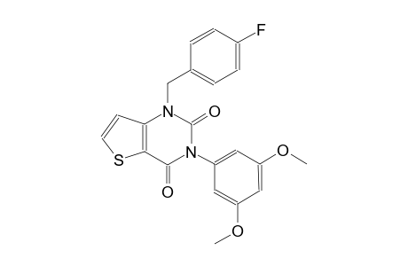 3-(3,5-dimethoxyphenyl)-1-(4-fluorobenzyl)thieno[3,2-d]pyrimidine-2,4(1H,3H)-dione