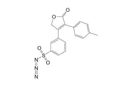 3-(4-METHYLPHENYL)-4-(3-SULFONYLAZIDOPHENYL)-2(5H)-FURANONE