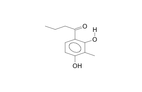 1-(2,4-dihydroxy-3-methylphenyl)butan-1-one