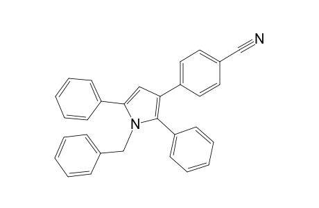 4-(1-benzyl-2,5-diphenyl-pyrrol-3-yl)benzonitrile