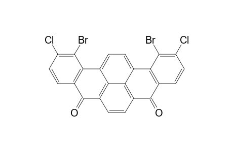 1,12-Dibromo-2,11-dichloro-5,8-benzo[rst]pentaphenedione