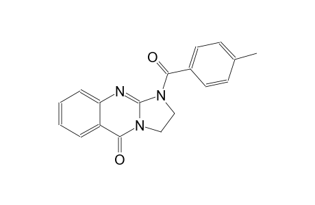 imidazo[2,1-b]quinazolin-5(1H)-one, 2,3-dihydro-1-(4-methylbenzoyl)-