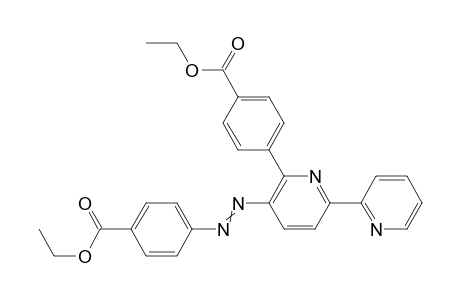 6-(p-Ethoxycarbonylphenyl)-5-(p-ethoxycarbonylphenylazo)-2,2'-bipyridyl