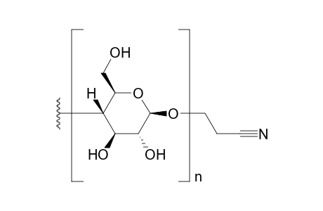 Cellulose, cyanoethylated
