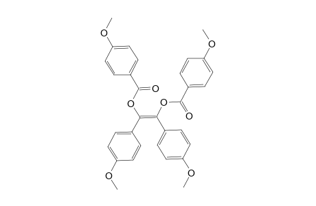 Benzoic acid, 4-methoxy-, 1,2-bis(4-methoxyphenyl)-1,2-ethenediyl ester, (Z)-
