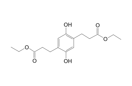 2,5-Dihydroxy-p-benzenedipropionic acid, diethyl ester