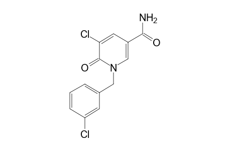 5-CHLORO-1-(m-CHLOROBENZYL)-1,6-DIHYDRO-6-OXONICOTINAMIDE