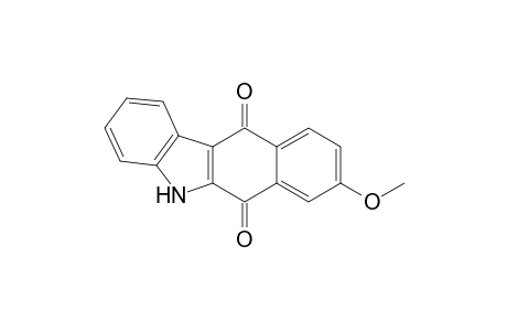 5H-Benzo[b]carbazole-6,11-dione, 8-methoxy-