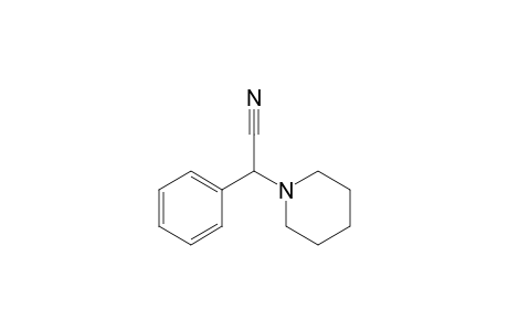1-Piperidineacetonitrile, .alpha.-phenyl-