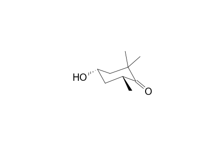 (CIS)-4-HYDROXY-2,2,6-TRIMETHYL-CYCLOHEXANONE