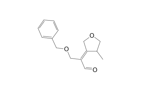 (E)-3-(Benzyloxy)-2-(4-methyldihydrofuran-3(2H)-ylidene)propanal