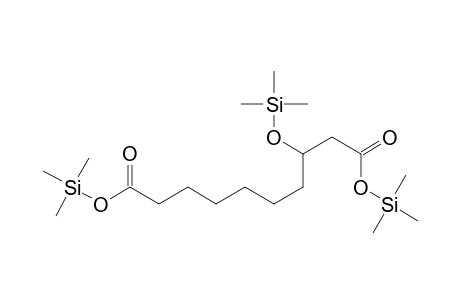 Bis(trimethylsilyl) 3-[(trimethylsilyl)oxy]decanedioate