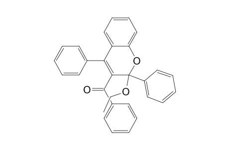 2-Ethoxy-3-benzoyl-2,4-diphenyl-2h-1-benzopyran