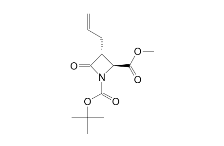 1-Tert-Butyl 2-Methyl (2S,3R)-3-Allyl-4-oxoazetidine-1,2-dicarboxylate