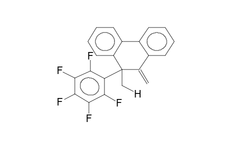 9-PENTAFLUOROPHENYL-9-METHYL-10-METHYLENE-9,10-DIHYDROPHENANTHRENE