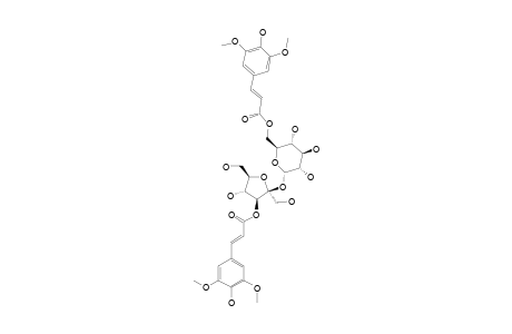 BETA-D-(3-SINAPOYL)-FRUCTOFURANOSYL-ALPHA-D-(6-SINAPOYL)-GLUCOPYRANOSIDE